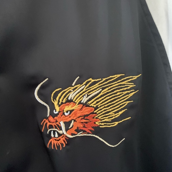 HUF Satin Varsity/Bomber Jacket - Picture 3 of 5